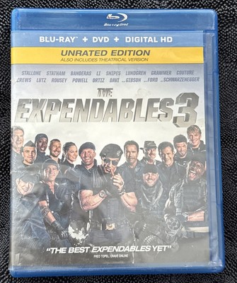 The Expendables 3 (Blu-ray, Plus DVD, 2014)