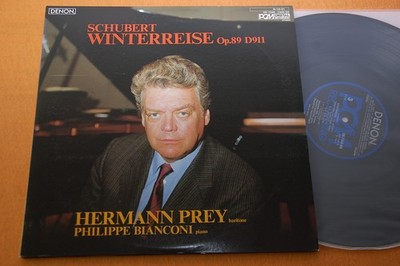 Hermann Prey Schubert Winterreise Japanese Denon PCM Digital 2LP NM