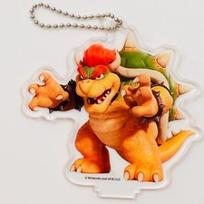 Llavero Bowser Super Mario Bros Película Acrílico Dije Japón Limitado Japonés