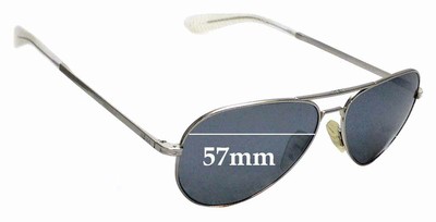 SFX Replacement Sunglass Lenses fits Quiksilver Preacher 57mm Wide