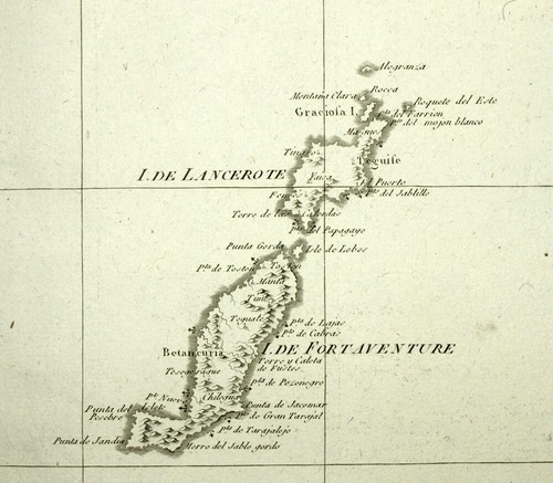 Los Islas De Canarias mapa Plano geográfico 1787 Geographical Antic Old Map - 第 4/4 張圖片