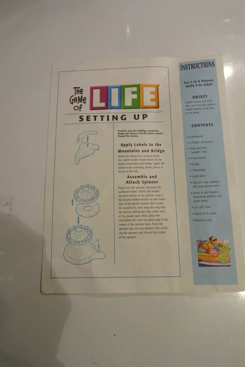 Game of Life Rules  Official Game Rules