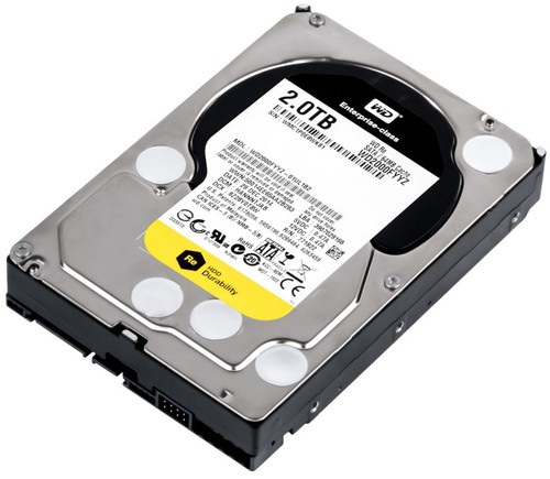 FESTPLATTE WESTERN DIGITAL RE 2TB 7200U/min 64MB CACHE SATA III WD2000FYYZ 3.5'' - 第 3/3 張圖片