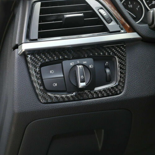 10pcs For BMW 3 4 Series F30 F34 2013-2019 Carbon Fiber Cover Frame Accessories - Picture 7 of 7