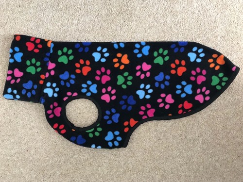 Whippet Fleece Dog Jumper / Coat / Pyjamas. Size Large. - Picture 1 of 12