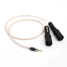 OCC Silver Plated Audio Cable 2.5mm Plug to XLR for Astell&Kern AK100II AK120II