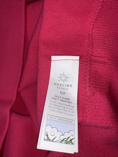 OFFLINE By Aerie Sidewalk Seamless Cropped T-Shirt size S - Picture 4 of 4