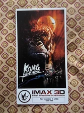 KONG: SKULL ISLAND - REGAL CINEMAS IMAX COLLECTIBLE TICKET