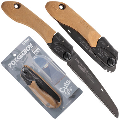 Klappbare Säge Silky Pocketboy Outback Edition 170-10 Handbetrieben
