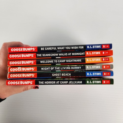 Goosebumps Modern Artwork Mixed Titles 6x PB Book Bundle Lot R.L Stine Horror - Picture 2 of 15