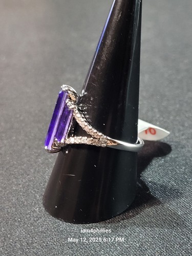 Bomb Party RBP6123, Decide On A Reason - Gr. 10 Dark Amethyst Qz Rhodiniert - Bild 3 von 5