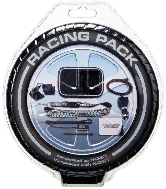 Racing Paquet - Zubehörsammlung - Voyage Étui Sac Boîte Set Nintendo Dsi Noir