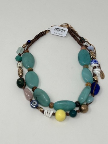 Free People Storm Chunky Stone Choker NWT $48 - Picture 18 of 22