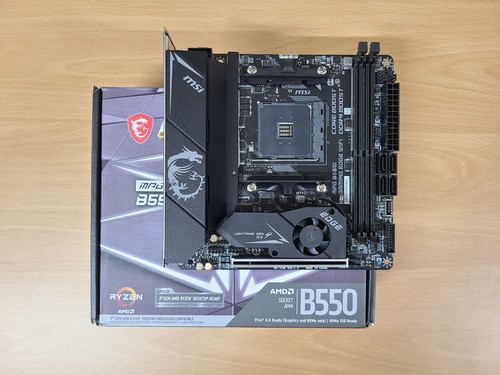 MSI MPG B550I GAMING EDGE WIFI AM4 Mini ITX Motherboard - Picture 1 of 8