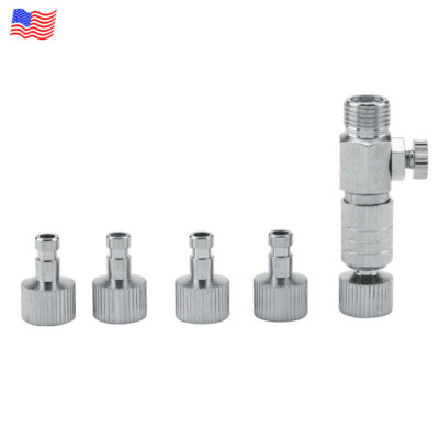 Disconnect Release Coupling Adapter Airbrush Air Horse Connecter 1/8' 'Fittings Disconnect Release Coupling Adapter Airbrush Air Horse Connecter 1/8' 'Fittings