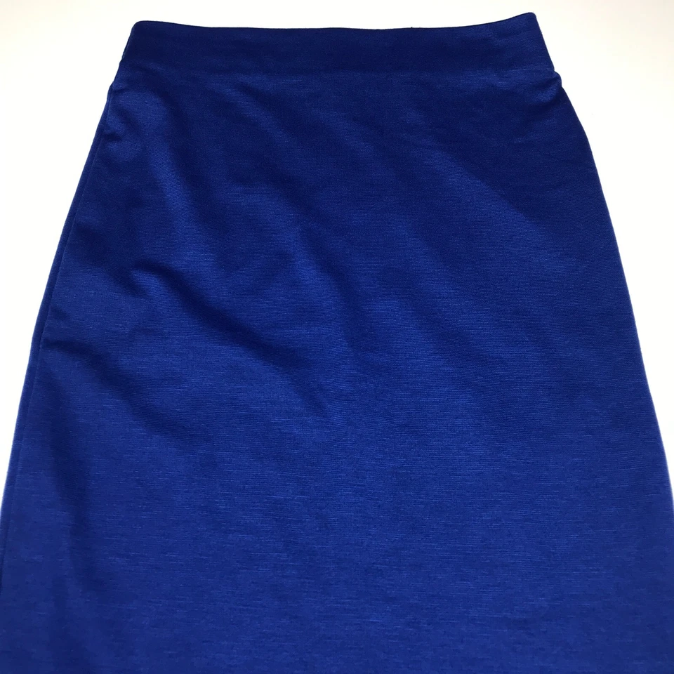 Центральная юбка тела женщин размер M синий обтяжку тянуть на карандаш Midi эластичной США - Изображение 3 из 4