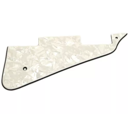 White Pearloid Pickguard for USA Gibson Les Paul® Guitar PG-0800-055