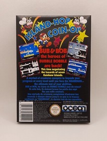 NES - Rainbow Islands: The Story of Bubble Bobble 2 - Box Cover ONLY