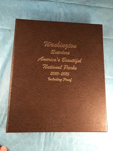 DANSCO Albums 8145 Territ Q's 2009 & 8146 Nat. Park Q 2010-15 Partially Complete - Picture 9 of 20