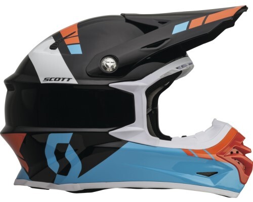SCOTT 350 Pro Photon OffRoad-Helm, Blau-Schwarz, XL - Bild 2 von 5