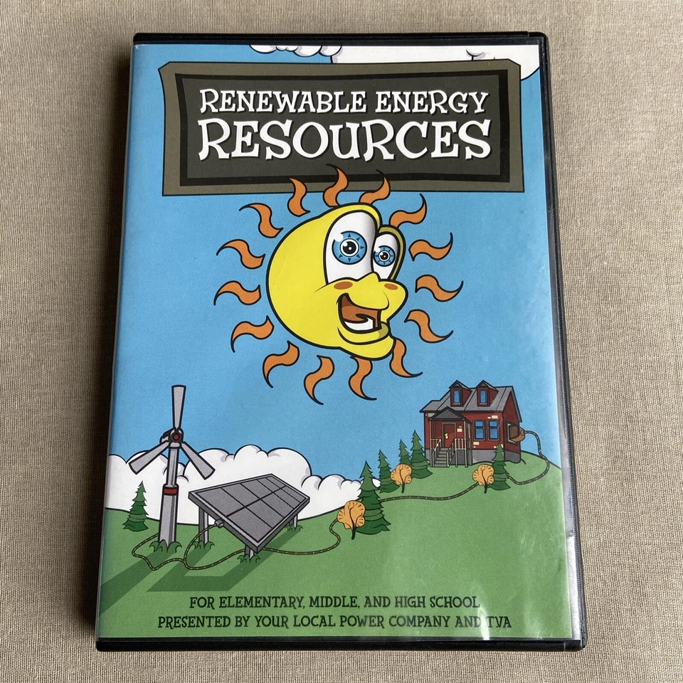 Renewable Energy Resources (DVD) Elementary, Middle & High School Education TVA - Image 2 of 4