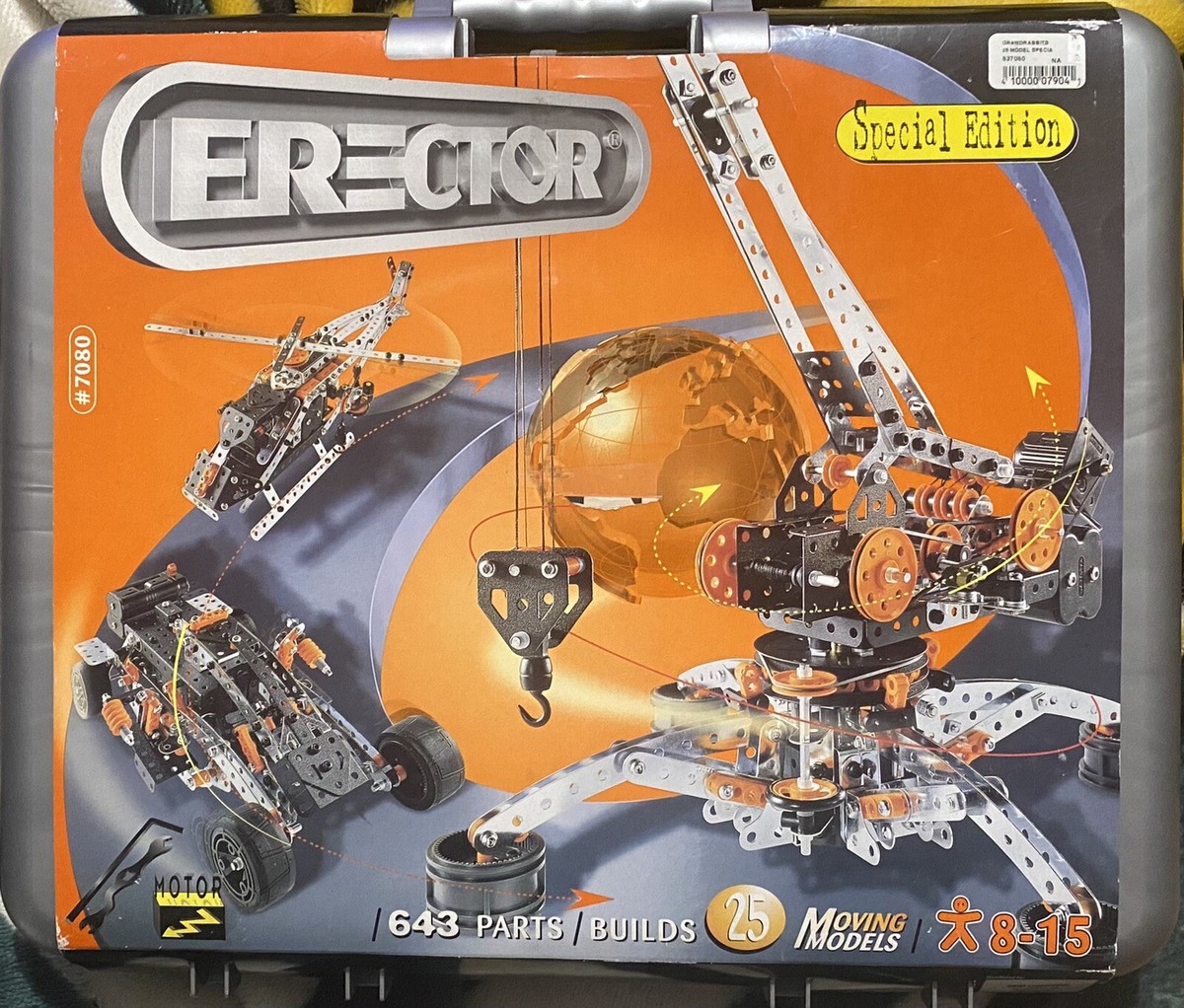 Erector 25 Motorized Models Special Edition | eBay