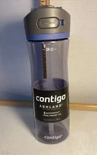 Contigo ASHLAND Water Bottle with AUTOSPOUT Lid, 24 oz., Blue Corn