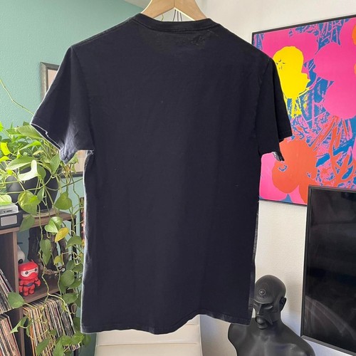 small ODM Pitbull dog all over big print black gray shirt - Picture 3 of 5