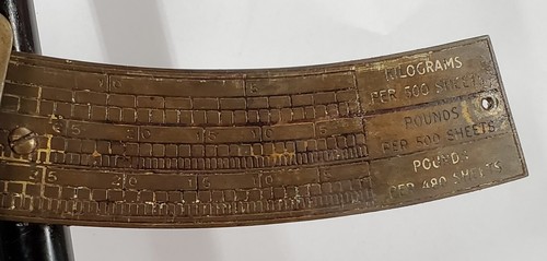 Antique E. J. CADY & CO Chicago Patent 1919 Industrial Balance Paper Scale - Picture 16 of 22