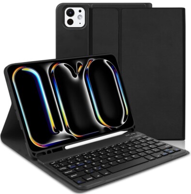 Tastatur Hülle für iPad Pro 11 Zoll, UK Layout Kabellos Abnehmbar Bluetooth