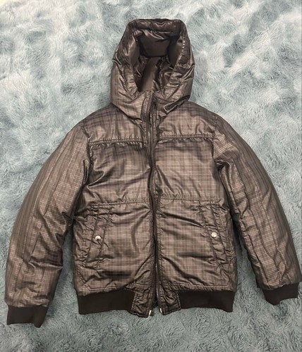 Burberry Black Label Reversible Down Jacket Black/Gray US size M Authentic - Picture 17 of 24