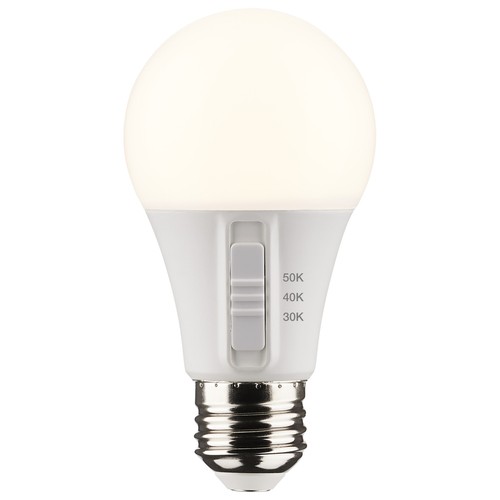 Pack General Service LED 120V 6W =40W A19 E26 CCT Selectable 3000K 4000K 5000K - Picture 3 of 11