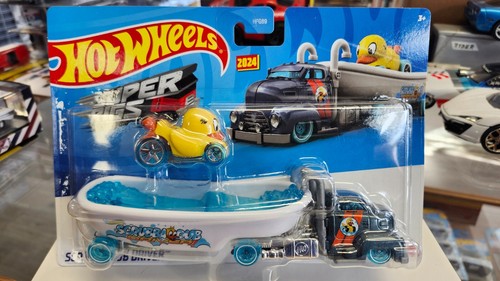 2024 Hot Wheels Super Rigs Scrubba Dub Driver