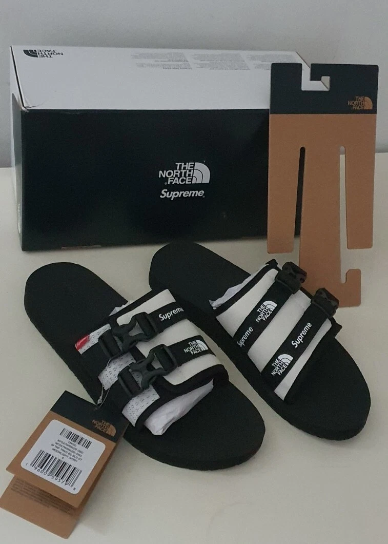 Sandale de trekking SS22 Supreme The North Face slides pierre UK 7 US 8 EU 40,5 blanc