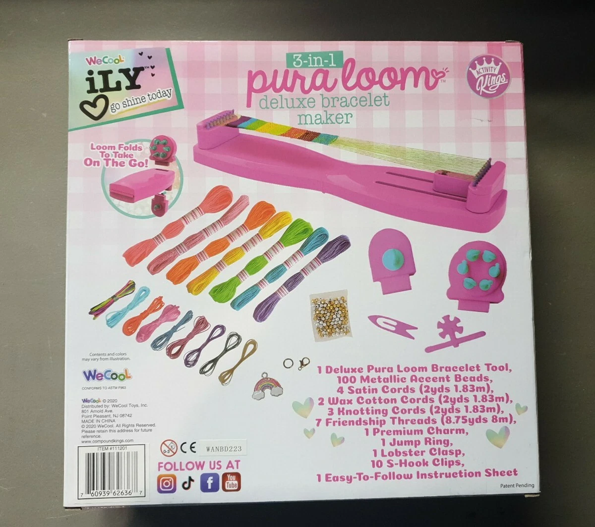 Pura Loom Deluxe Bracele Maker by WECOOL