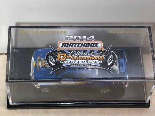 MATCHBOX 2014 MCCH GATHERING OF FRIENDS TOYOTA TACOMA DINNER CONVENTION MODELS - Picture 9 of 14