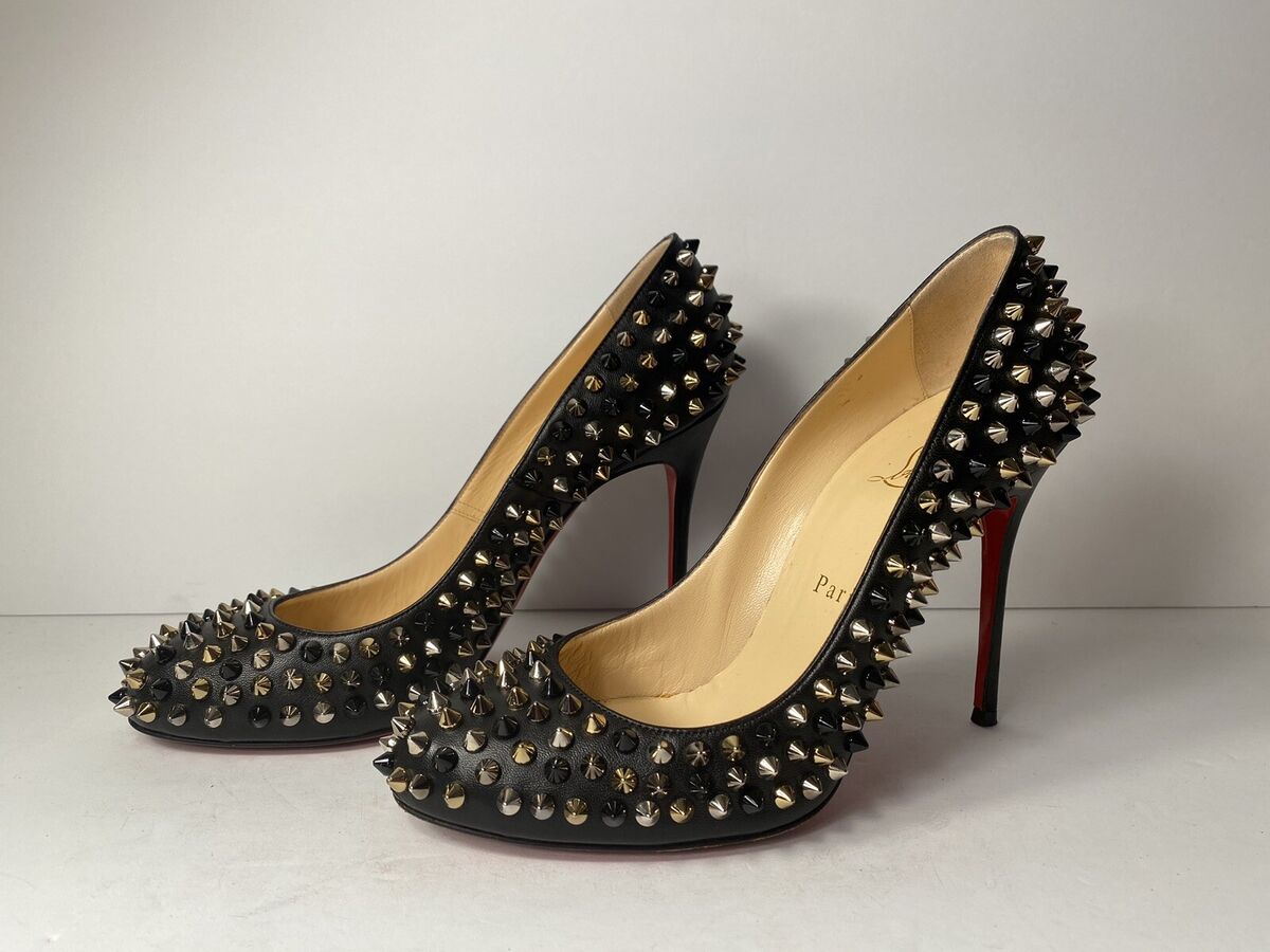 Christian Louboutin Fifi Pumps Heels Leather Multi Metallic Christian Louboutin Fifi Pumps Heels Leather Multi Metallic