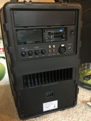 MIPRO MA705 Portable PA Audio System Amplifier PG81 Microphone + Wireless Head - Picture 4 of 13