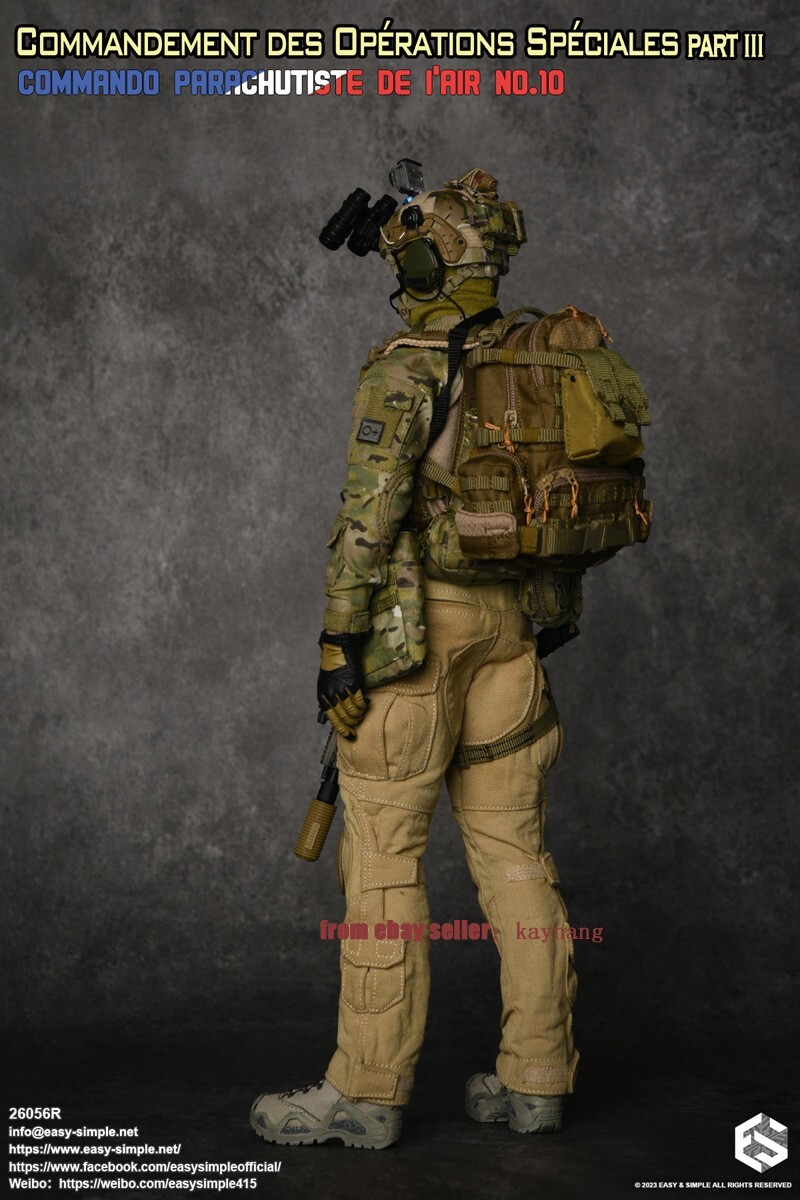 Easy＆Simple 26056R 1/6 Commando Parachutiste De I′air No.10