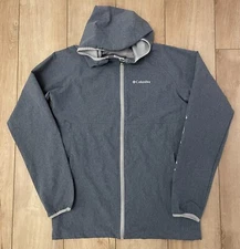 Columbia Rocky Range Softshell Hooded Jacket-Boys Youth XL (18-20)-Gray-Full Zip