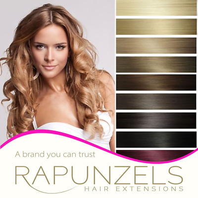 WEFT Haarverlängerungen WEBEN NÄHEN IN Human Remy RAPUNZELS 110 Gramm 15 - 24 Zoll 