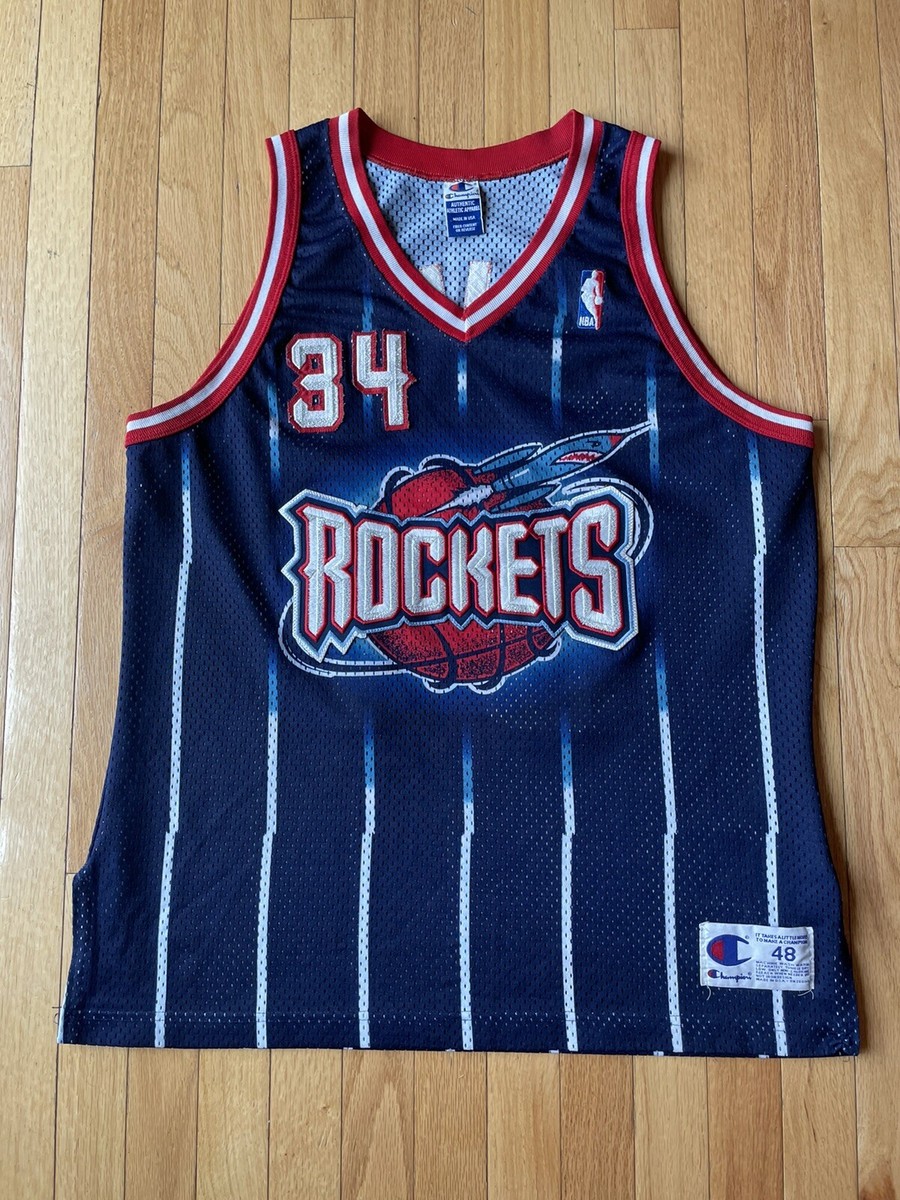 Houston Rockets Basketball Customized Number Kit for 1996-2006