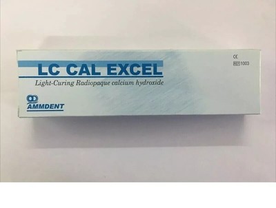 Ammdent Cal Excel LC Light Cure One-Component Calcium Hydroxide Material