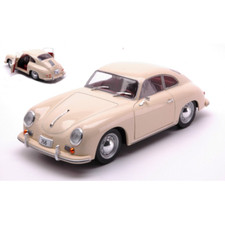 PORSCHE 356 1959 LIGHT BEIGE 1:24 Whitebox Auto Stradali Die Cast Modellino