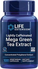 Life Extension Lightly Caffeinated Mega Green Tea Extract