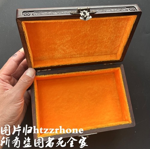Natürliche Rosenholz Mandarine Ente Box Einäscherung Urnen Haustier Asche Denkmal Andenken - Bild 7 von 7