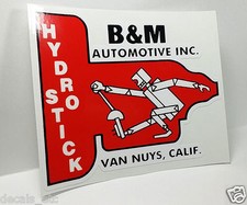 Bm Hydro Stick Vintage Style Decal Sticker Rat Rod Racing