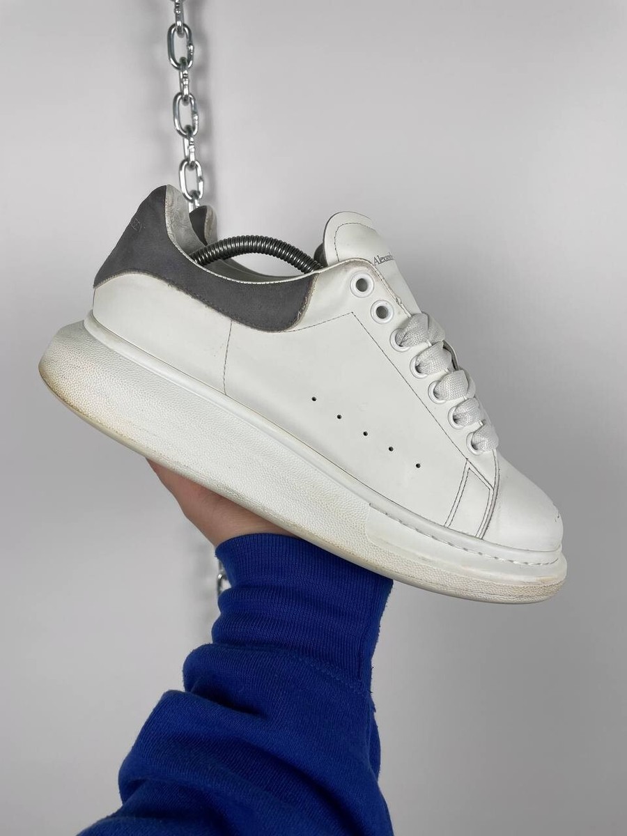靴 Alexander McQUEEN OVERSIZED SNEAKER 41 Alexander McQueen Oversized Leather Sneakers 559693