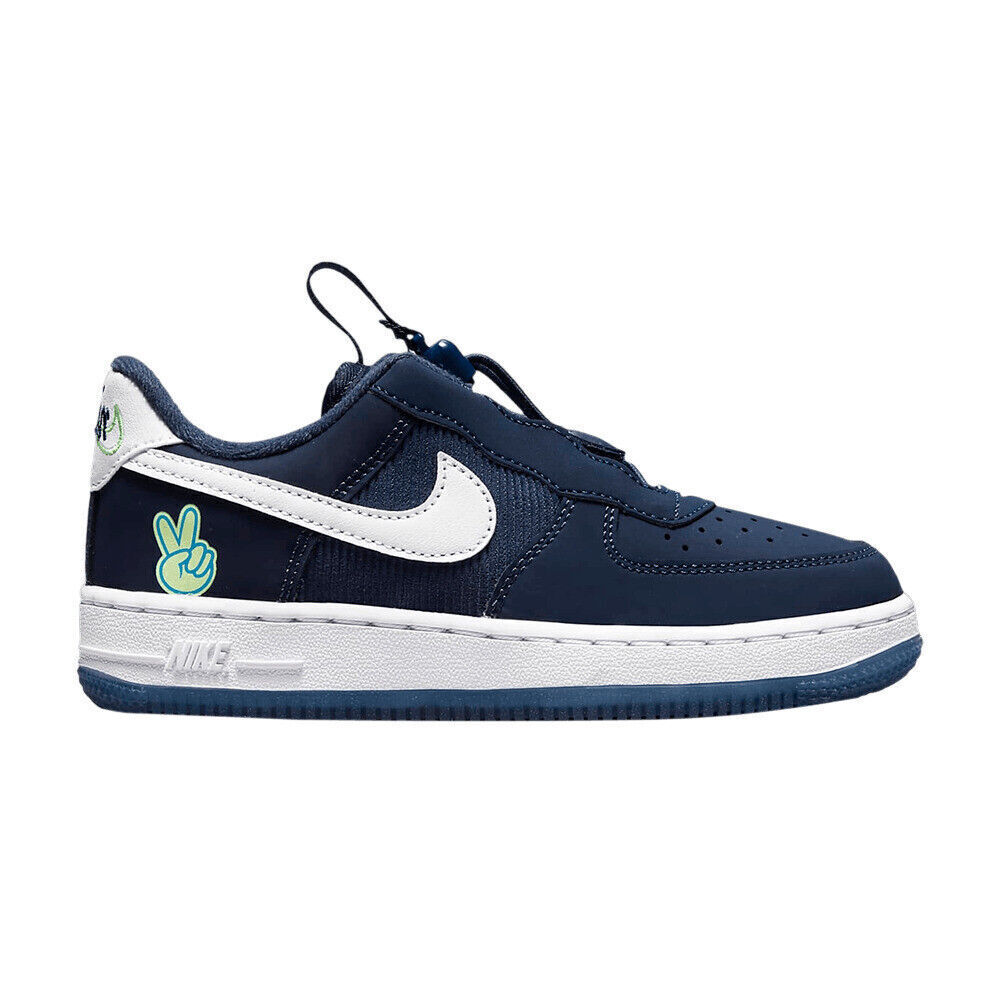 Детская обувь Nike Force 1 Toggle SE PS Peace DB1814-400