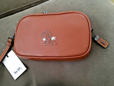 100 AUTHENTIC COACH x DISNEY MICKEY MOUSE CROSSBODY CLUTCH 66150 NEW TAGS